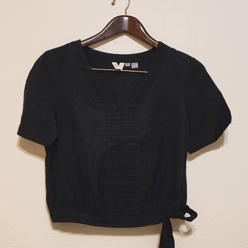Roxy side tied blouse size xs‎